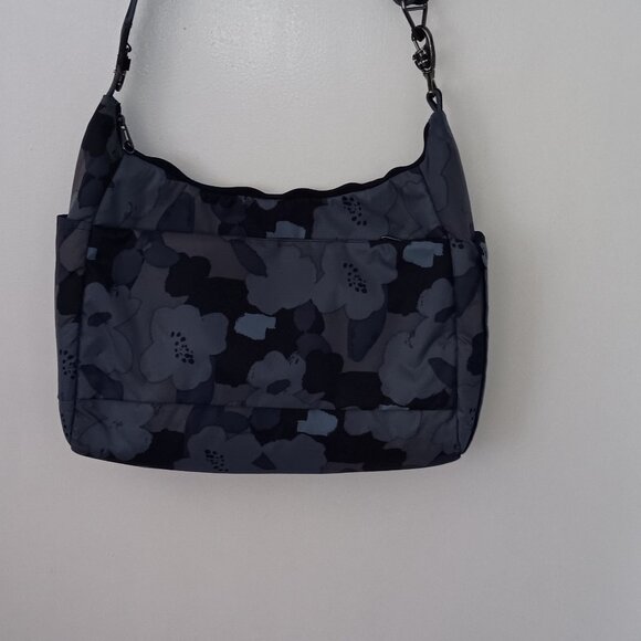 Pacsafe Gray and Blue Crossbody Bag with Camouflage Pattern - Picture 2 of 12